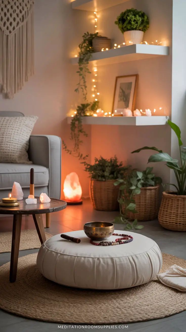 Candle + bowl ritual set